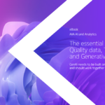 The essential Telco Trio – Quality data, Traditional AI, and Generative AI