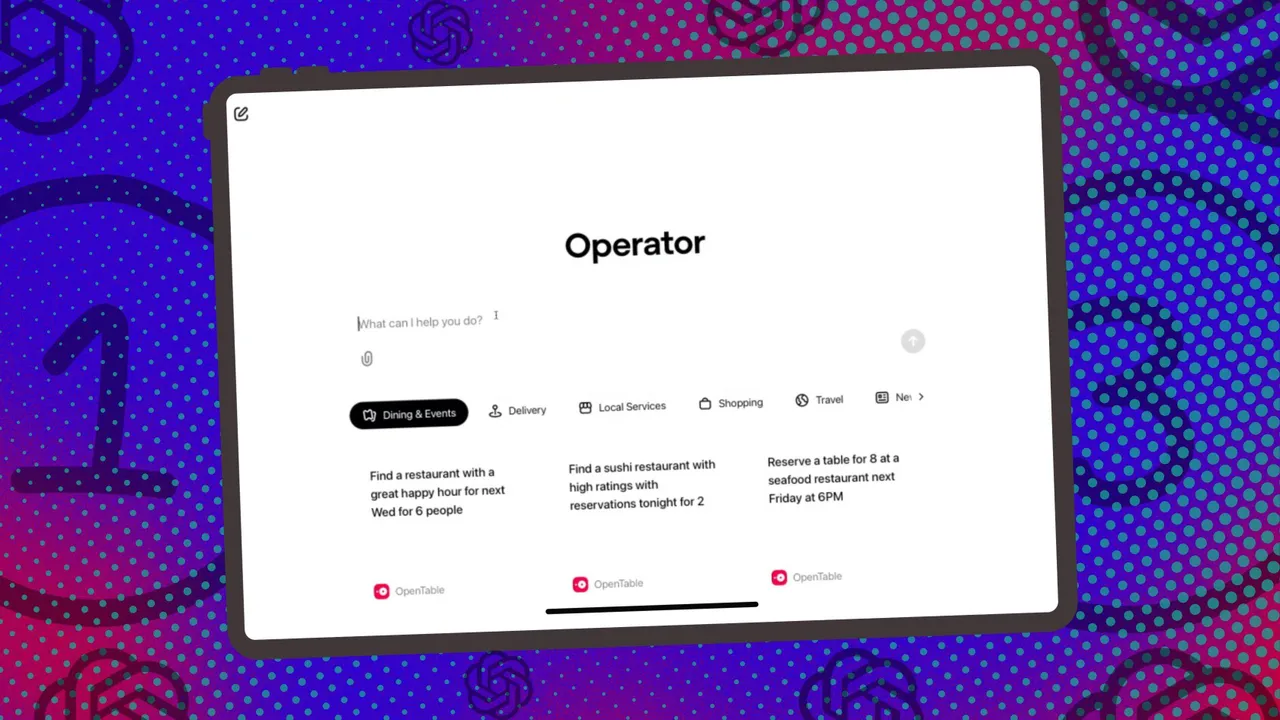 OpenAI’s New Operator: AI Agent Revolutionizing Web Tasks