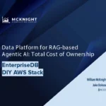 Data Platform for RAG-based Agentic AI: Total Cost of Ownership