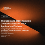 Migration and Modernization Considerations for Your Application Platform