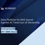 Data Platform for RAG-based Agentic AI: Total Cost of Ownership