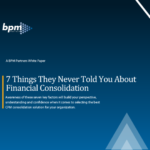 7 things you need to know about financial consolidation solutions