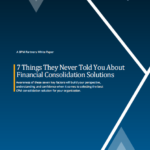 7 things you need to know about financial consolidation solutions