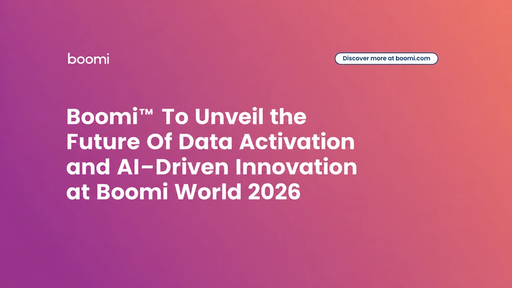 Boomi To Unveil the Future Of Data Activation and AI-Driven Innovation