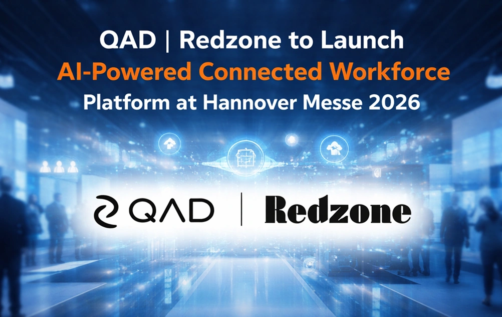 QAD Redzone to Launch AI-Powered Connected Workforce Platform