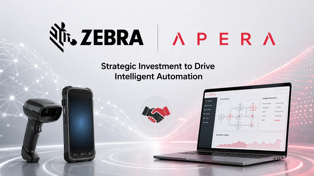 Zebra Technologies Makes Strategic Investment in Apera AI