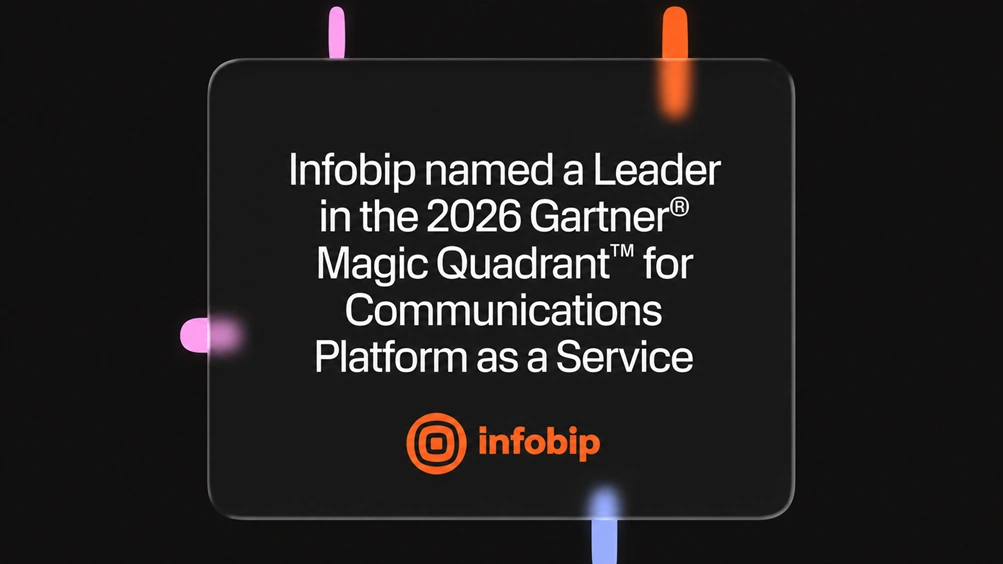 Infobip Named a Leader in the 2026 Gartner Magic Quadrant for CPaaS