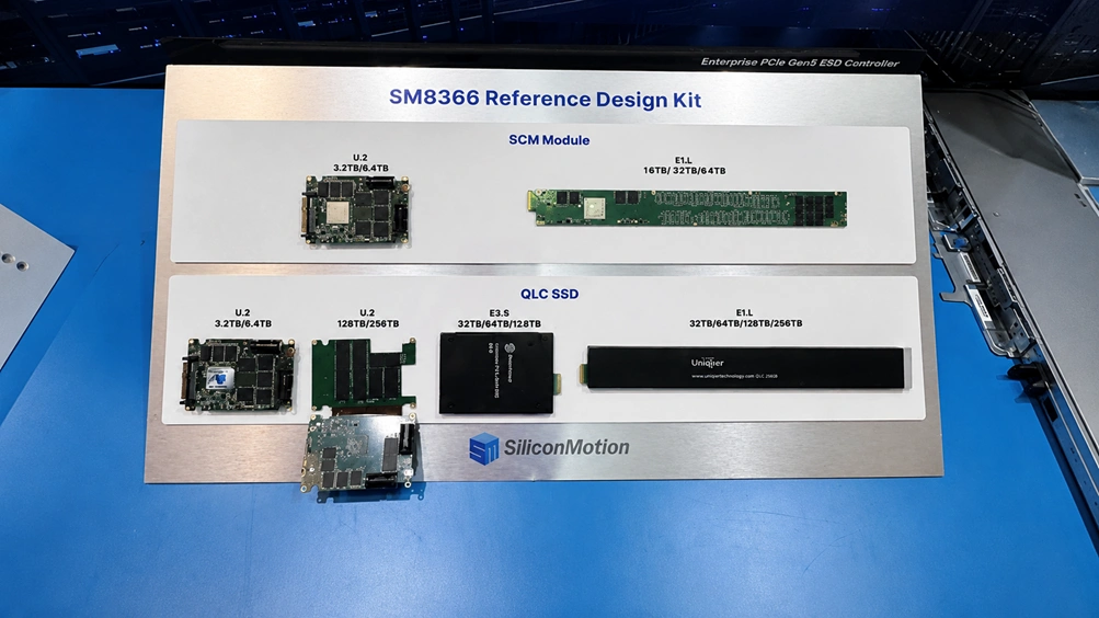Silicon Motion Unveils MonTitan™ SSD Reference Design Kit