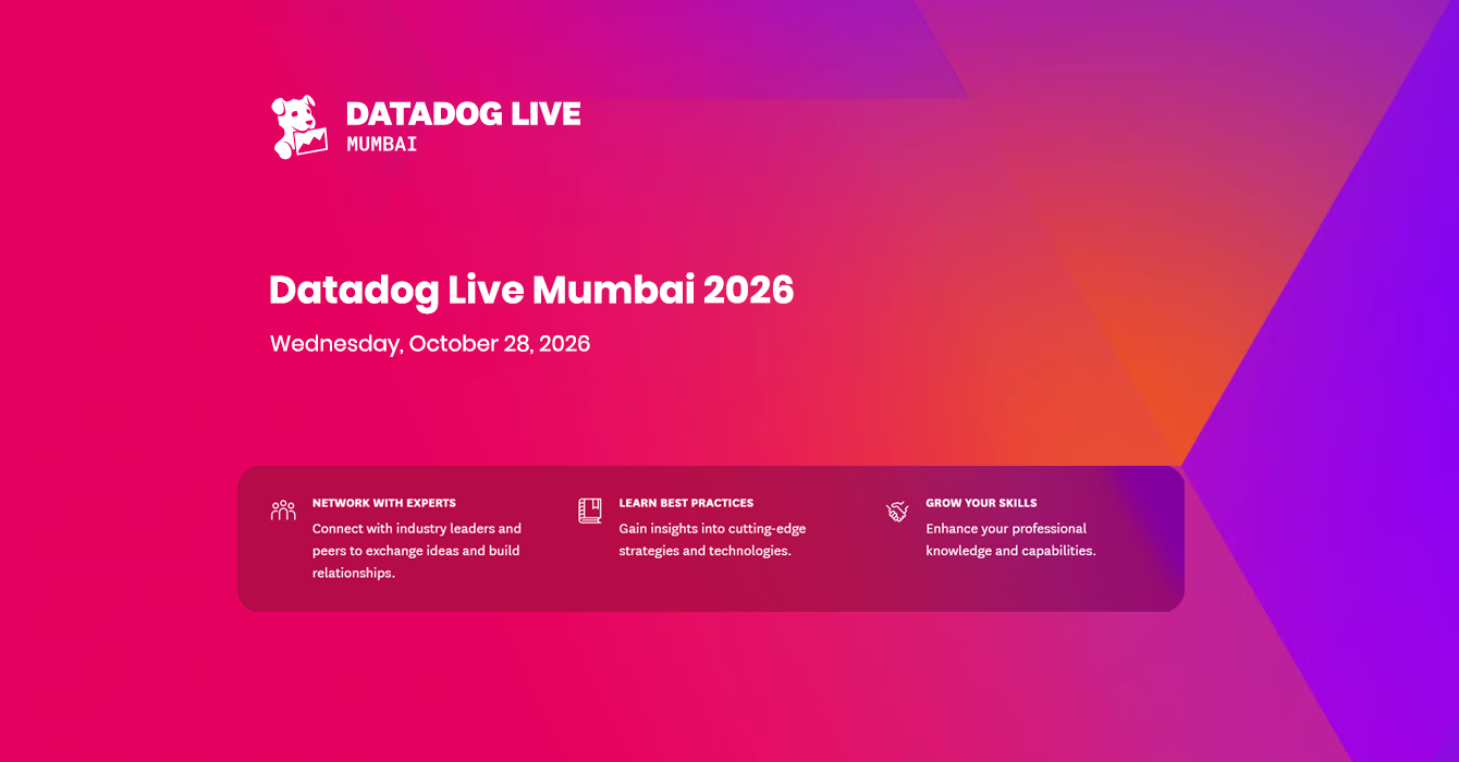 Datadog Live Mumbai 2026 - ITTech